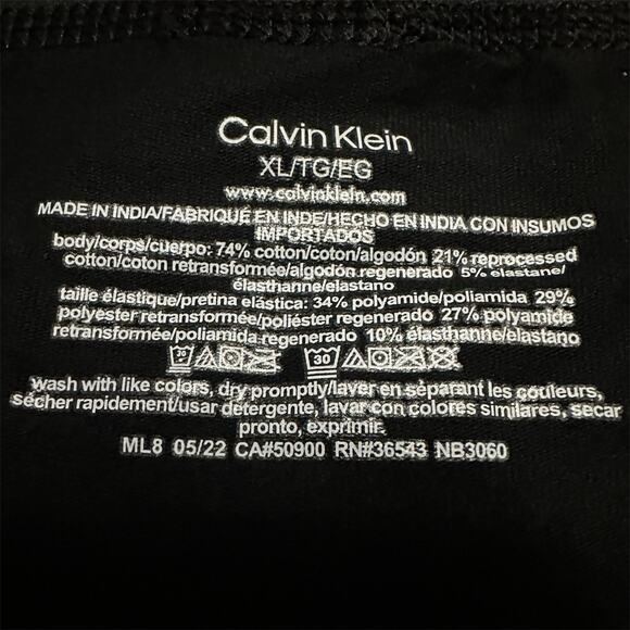 Calvin Klein Men’s XL Cotton Boxer Briefs 3‑Pack Multicolor Comfort Stretch NWOT - Picture 7 of 8